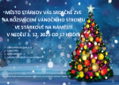 Rozsvícení vánočního stromu ve Stárkově na náměstí 1